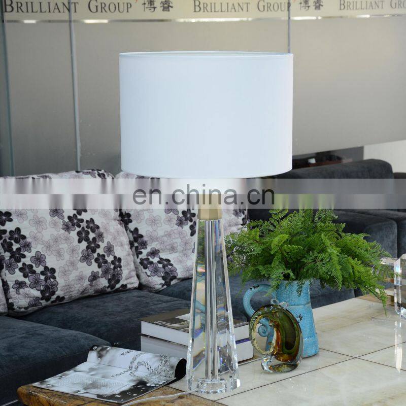 Modern Nordic Crystal Decorative Led Bedroom Bedside Table Lamp