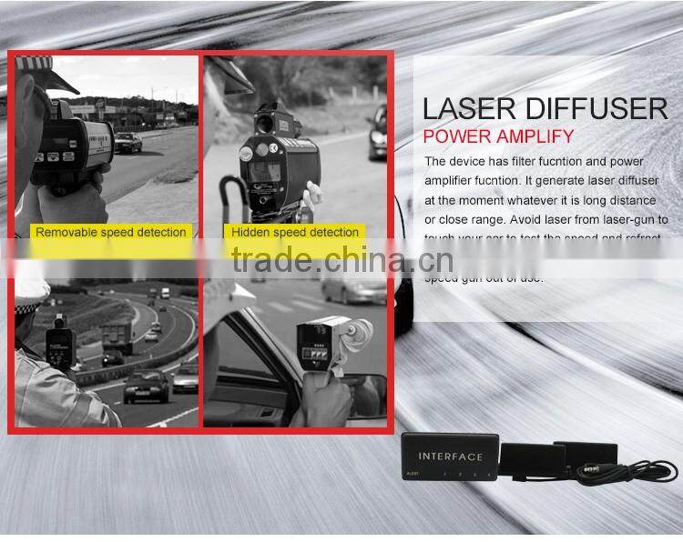 Taiwan anti speed gun laser diffuser protect car avoid speed camera LASER JAMMER