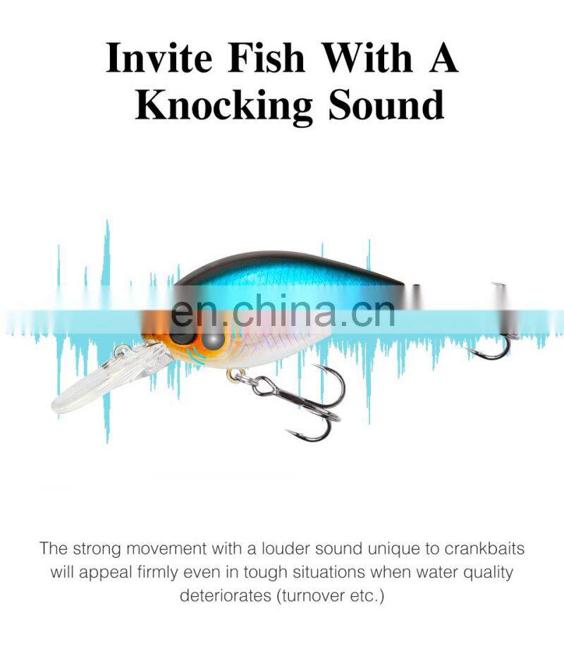 13g Trolling Lure Crank Bait Fake Fish Floating bait Mini Crankbait Fishing Lure