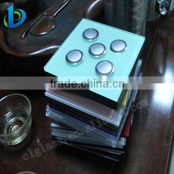 high quality touch switch crystal glass panel