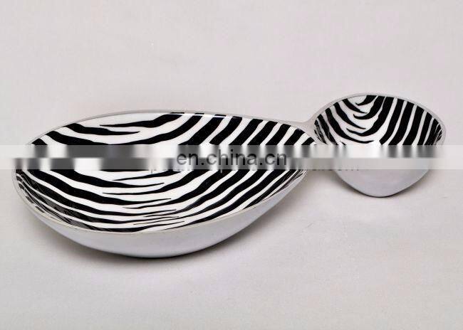 decorative aluminium cast table bowl