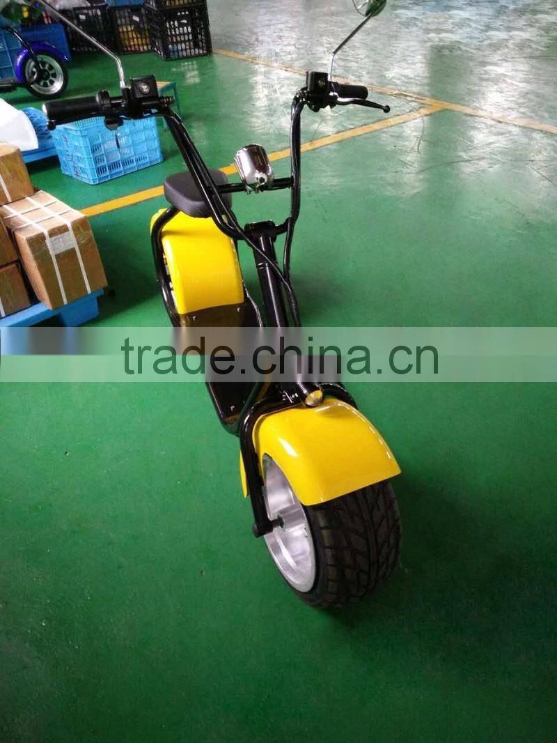 2016 Popular City Scooter 800W Two Wheels Electric Citycoco Self Balancing Motorcycle With Hydraulic Brake Function