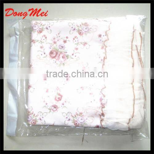 Table cloth with lace,stain fabric table cloth,table cloth factory