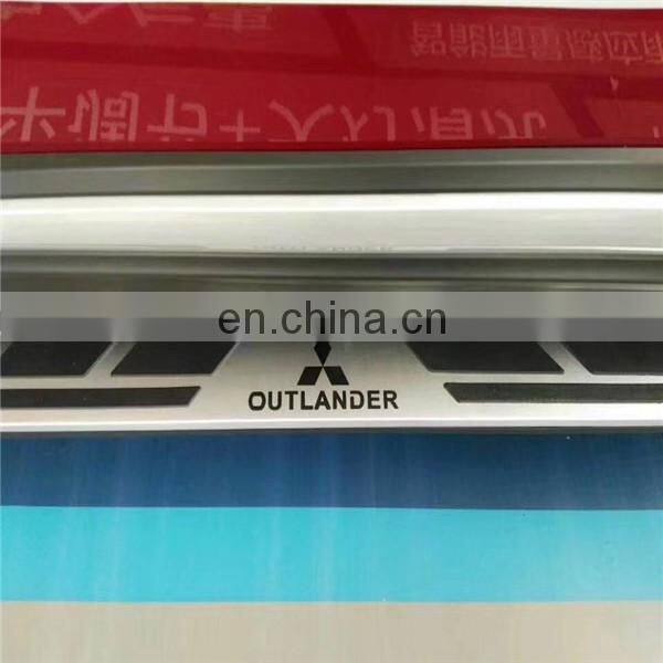 item name side steps aluminium alloy running board for Mitsubishi Outlander 2016+