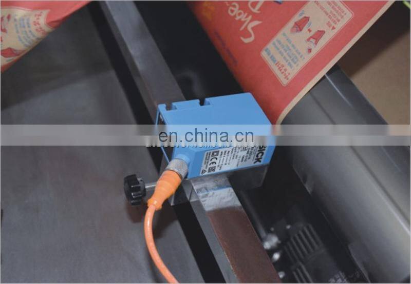 HSD400 Small Mini Used semi Automatic Flat V Bottom Food Shopping Paper Bag Making Machine