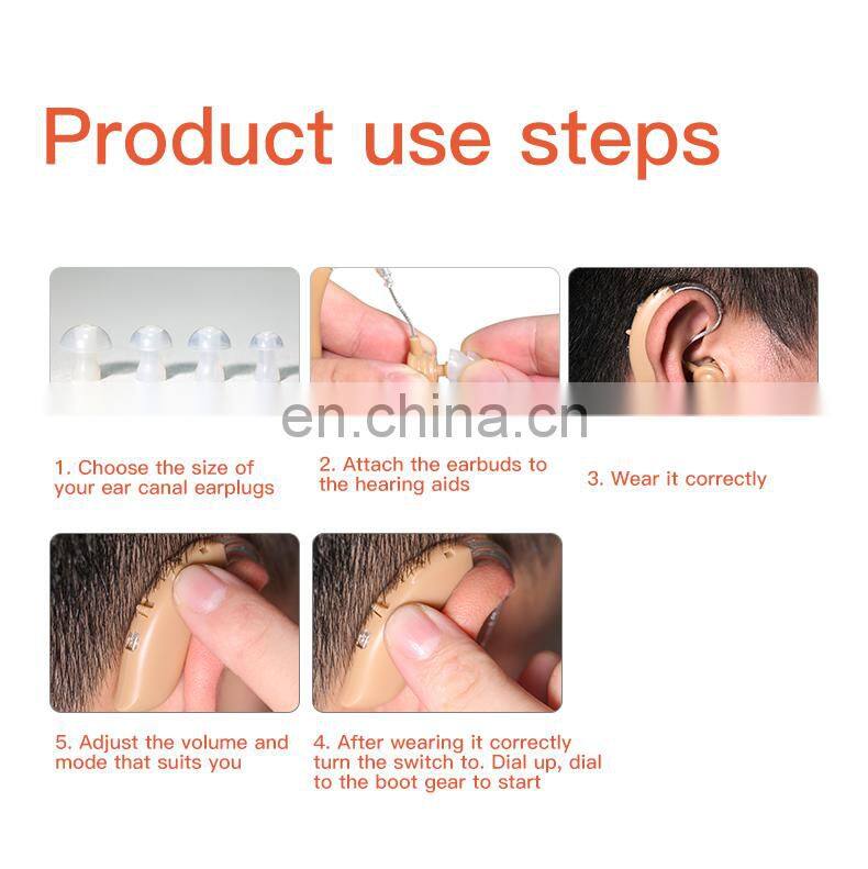 Hearing Aids Rechargeable BTE Hearing Ampilifer Audifono Para Sordo Horgerat Ear & Hearing Aids for Seniors