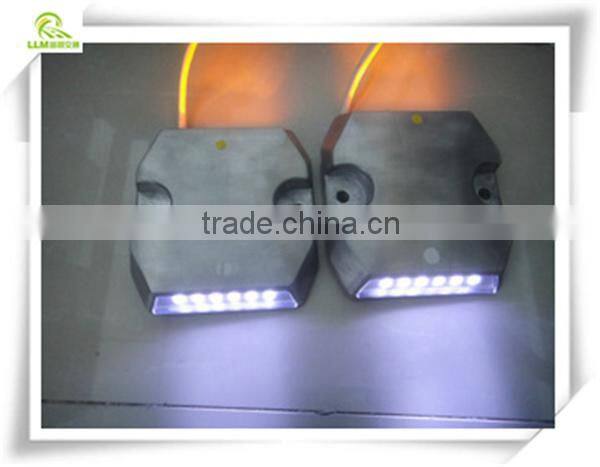 Best price tunnel edge used waterproof aluminum LED wired road marker road stud