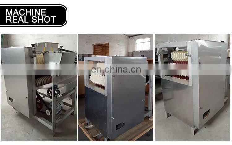 Broad bean cutting bean opening broad bean sliting machine