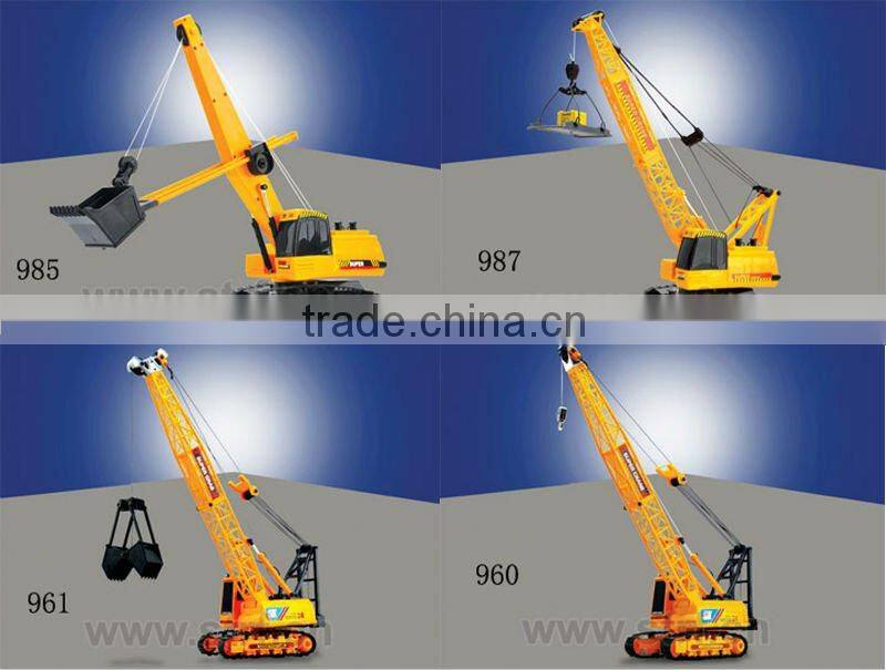 6 Channels Plastic Excavator Truck--S6016-1