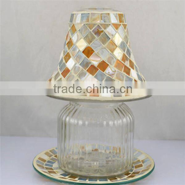 candle tray and jar candle holder,lamp shade , vintage lanterns decorative oil lamp wick