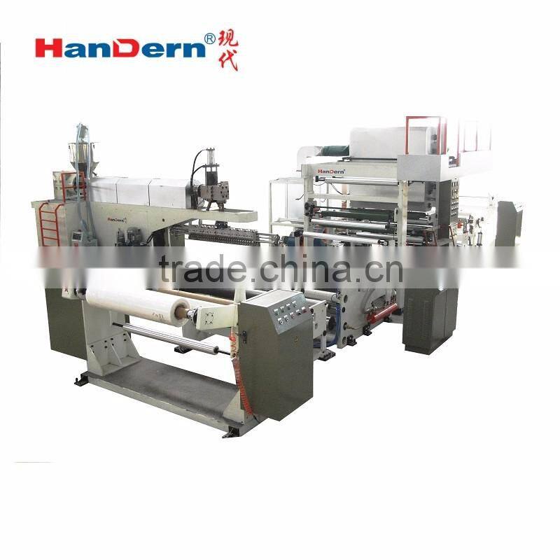 Non woven fabric Breathable film plastic extruder machine