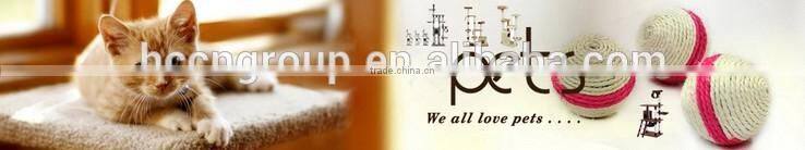 Cat scratching tree cat house