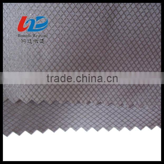 100% Polyester Oxford Ribstop Fabric With PU/PA/PVC For Bags/Luggages/Tent