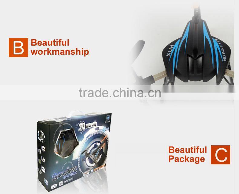 China Manufacture 4CH 6 Axis RC Quadrocopter UFO with Gyro RC Scorpion RC Helicopter RC Toy