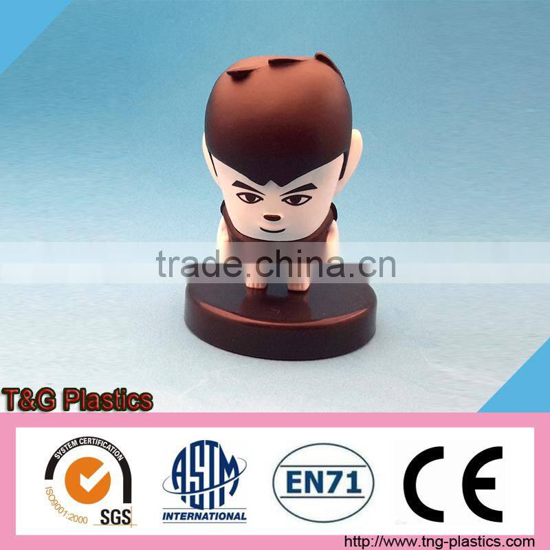 2016 Popular pvc plastic action mini figures for kid