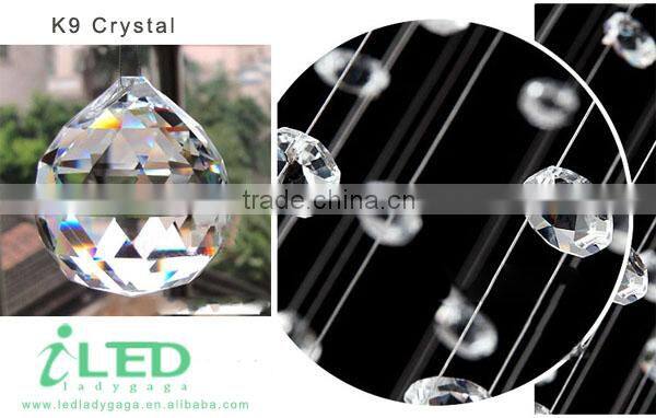 New design rock crystal chandelier pendants