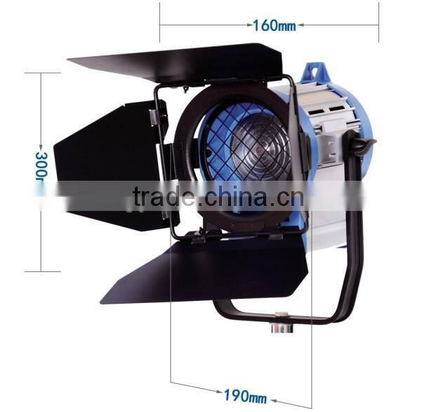 300W TV Studio Tungsten fresnel light