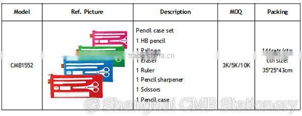 Back to school cheap kids pencil pouch for college