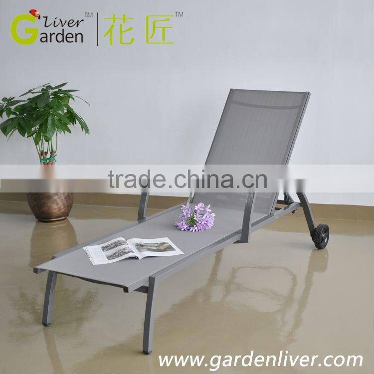 Outdoor Bech Sunbed Chair Garden sling used chaise lounge