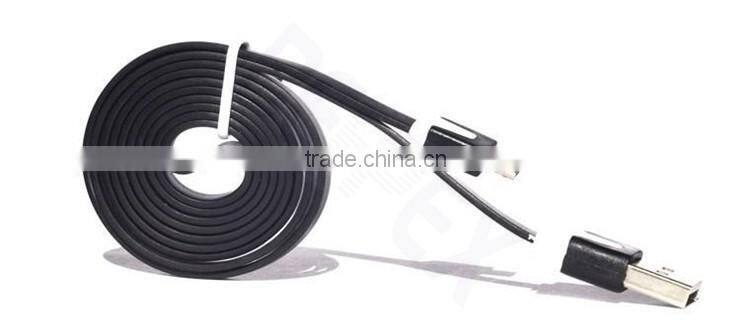 Best Quality Flat Noodle Mobile Micro Phone USB Charger Cable