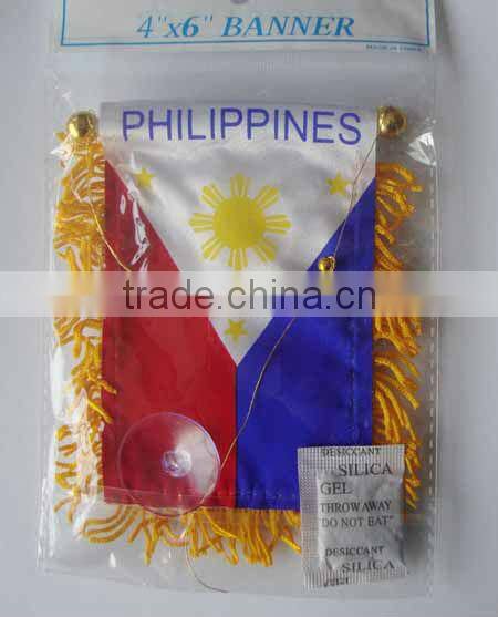 BRAZIL car flag,Newest style custom logo magnetic car flag,cheap custom car flag