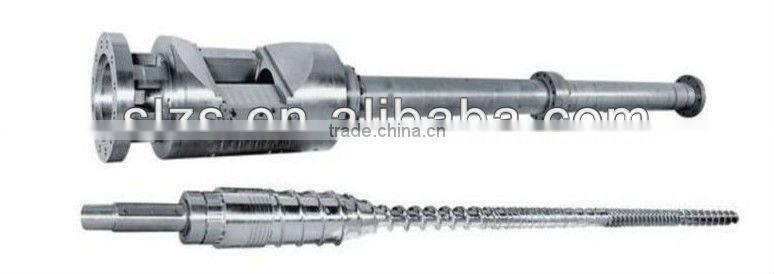 Single screw barrel for extruder parts