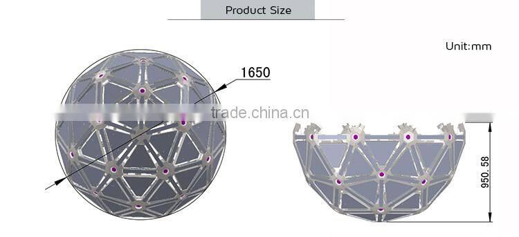 Top quality stage led screen led flash disco maigc ball light for concert