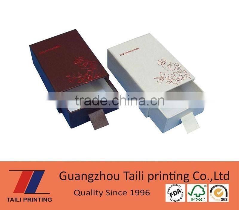 Custom kraft paper box slide open box