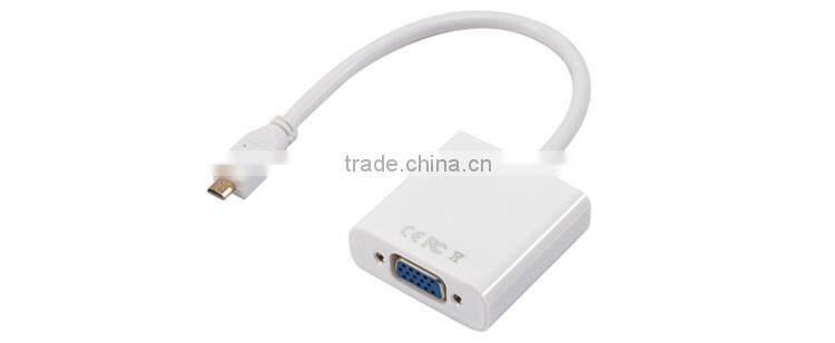 Micro hdmi to vga adapter for computer digital camera