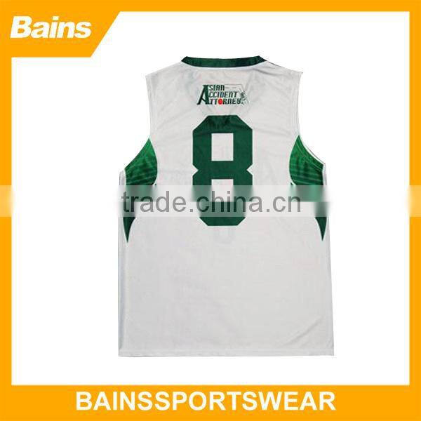 unique basketball jersey uniform design green