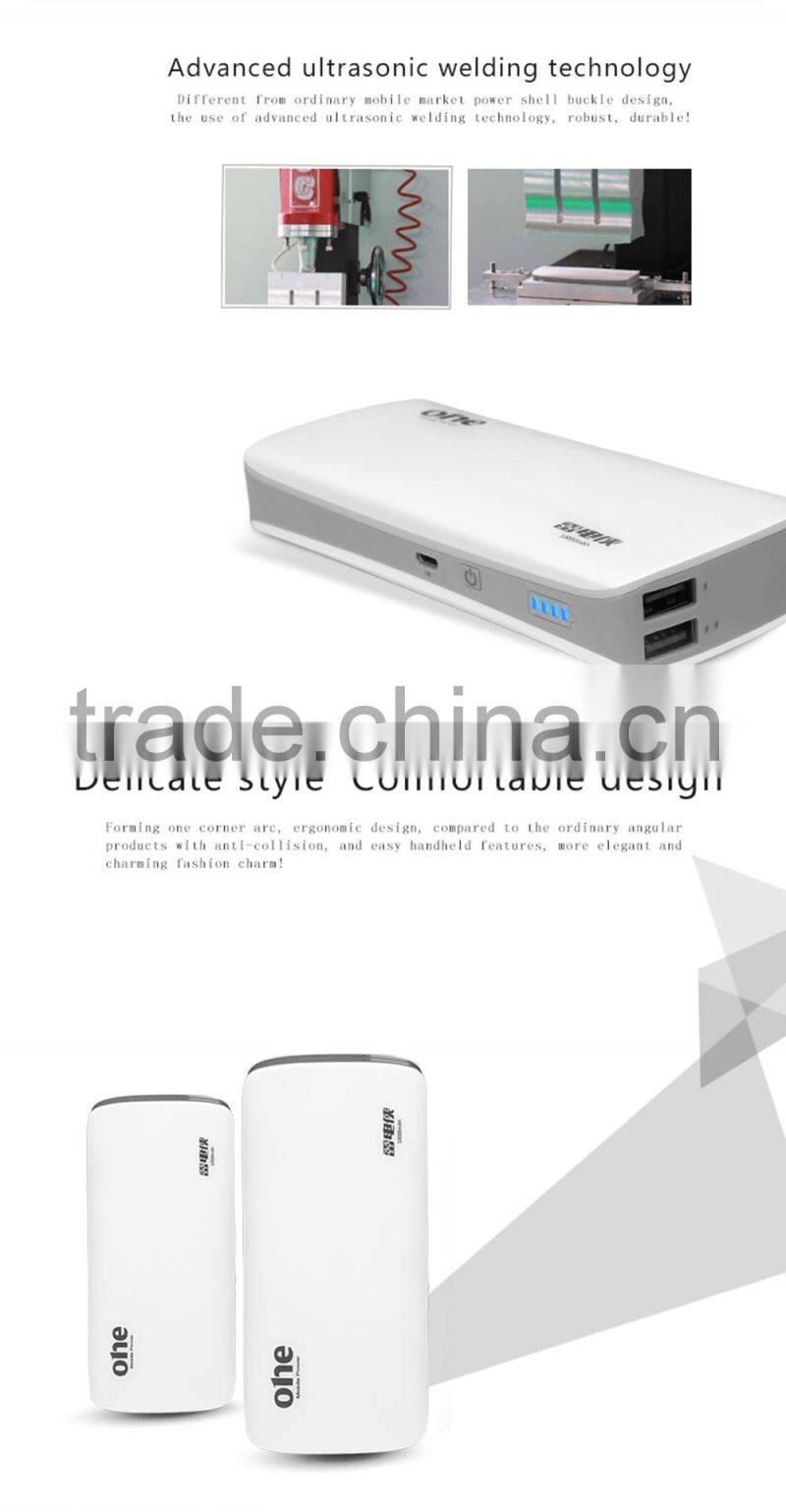 Universal 10000mah Backup External Battery Usb Power Bank Charger for Cell Phone 4s 5s