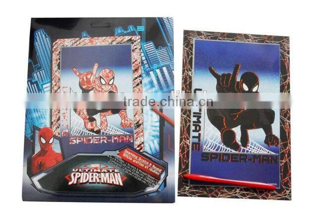 Spider man scratch card & Scratch card printing,