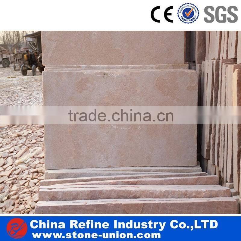 Brown wood vein flamed sandstone