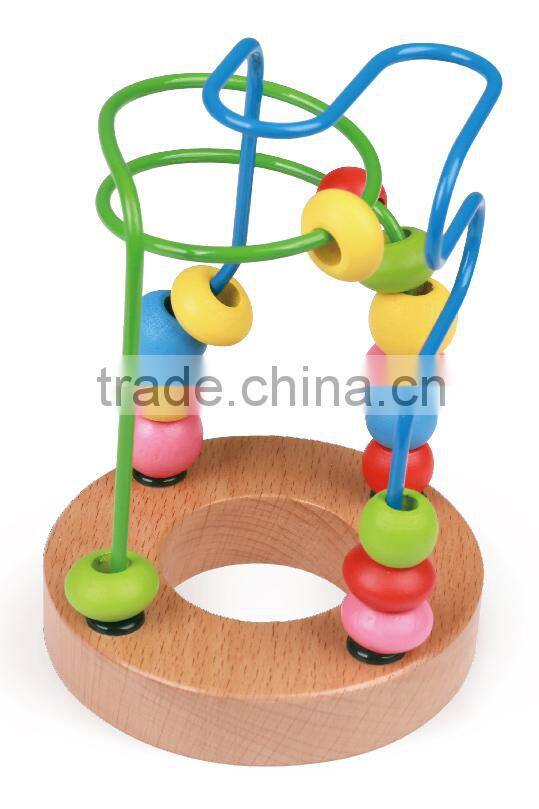 Megge small bead fun 12 months children toys styles of the perler beads making wood toys kids wooden toys