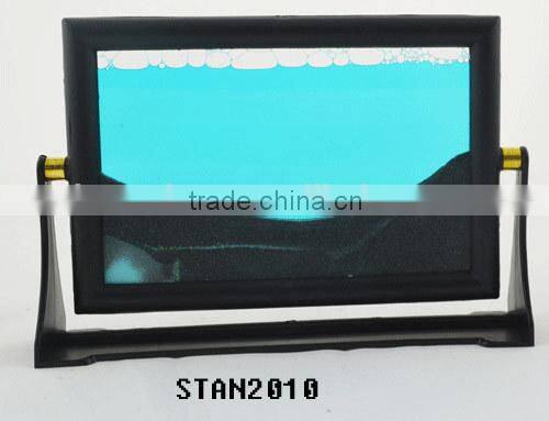 STAN2010 Moving sand art with Wooden frame sand art