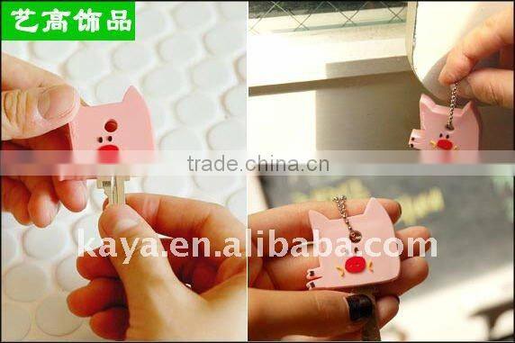 Custom double-sided 3d plastic smart key covers