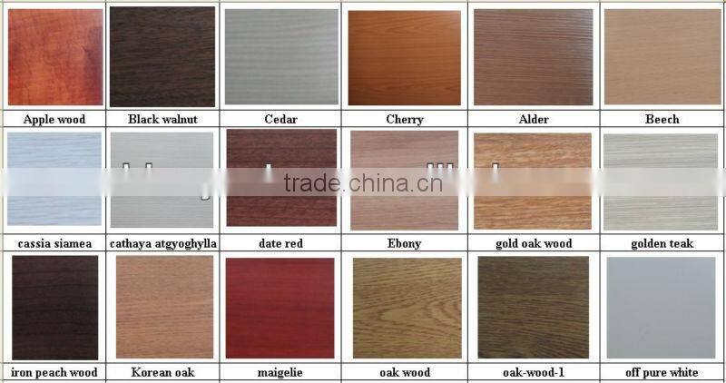 environment protect competitive price mdf glass doors