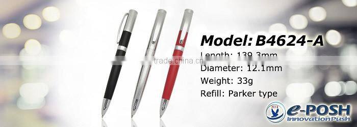 Novelty metal calligraphy business advertising gift ballpoint pen