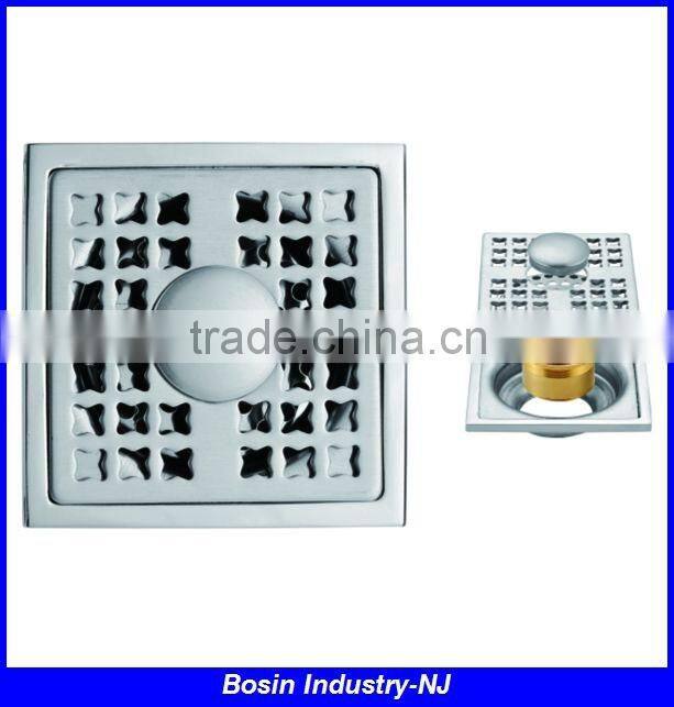 4 inches indoor stainless steel floor drain grate