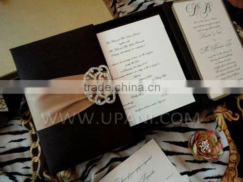 Gatefold Embellished Invitation box.