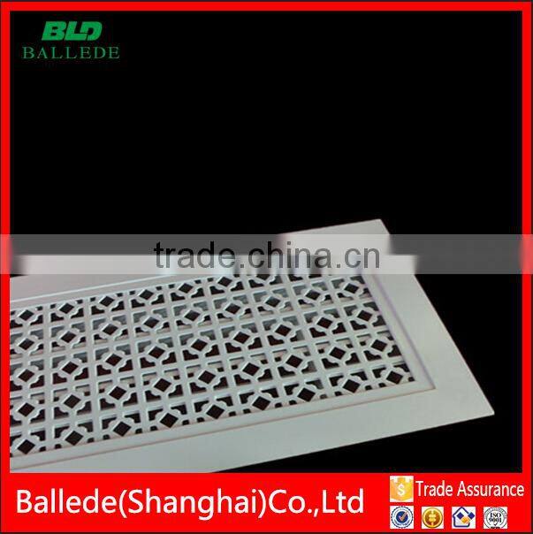 hot sale beautiful decorative return air grille for ceiling
