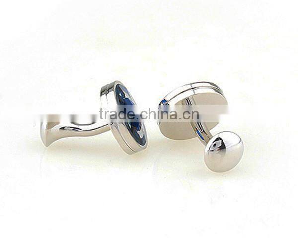 Blue Diamond Cuff Links