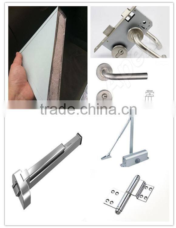 fire rated door with vision panel