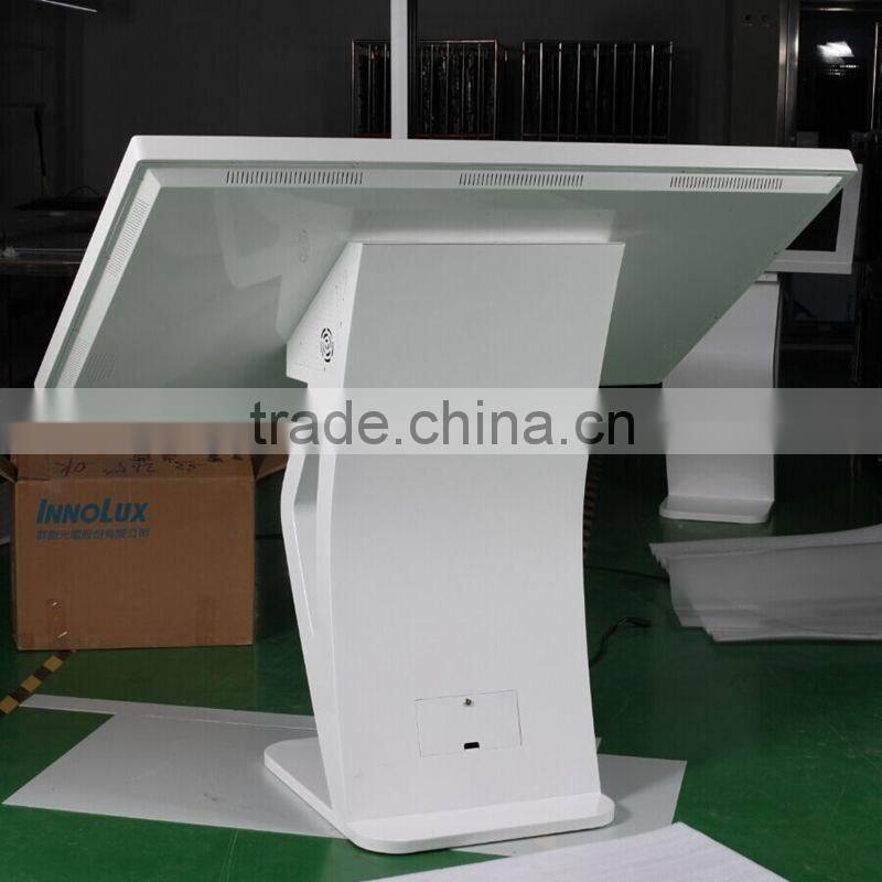 46" touch screen all in one pc core wifi linux digital photo frame lcd advertising display for shopping mall industrial kiosk