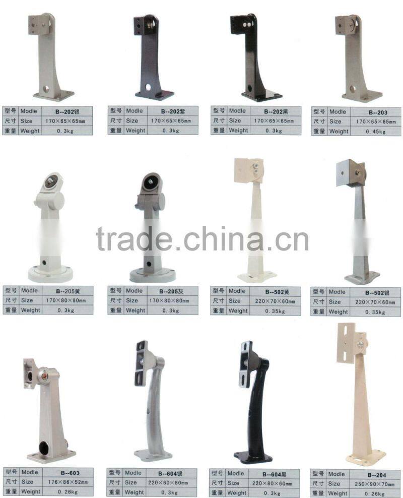Alibaba Shenzhen CCTV peripheral Aluminum alloy CCTV Camera Bracket(B-06A)