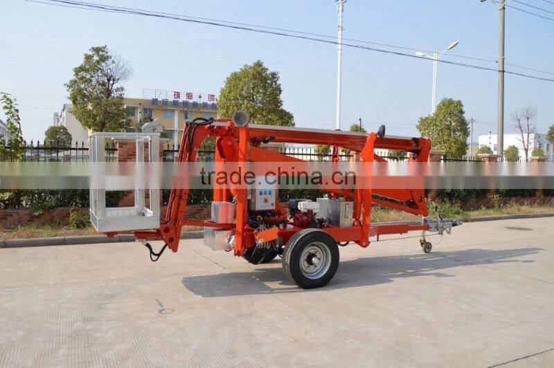 ce approved articulated spider lifts for sale 12-14m