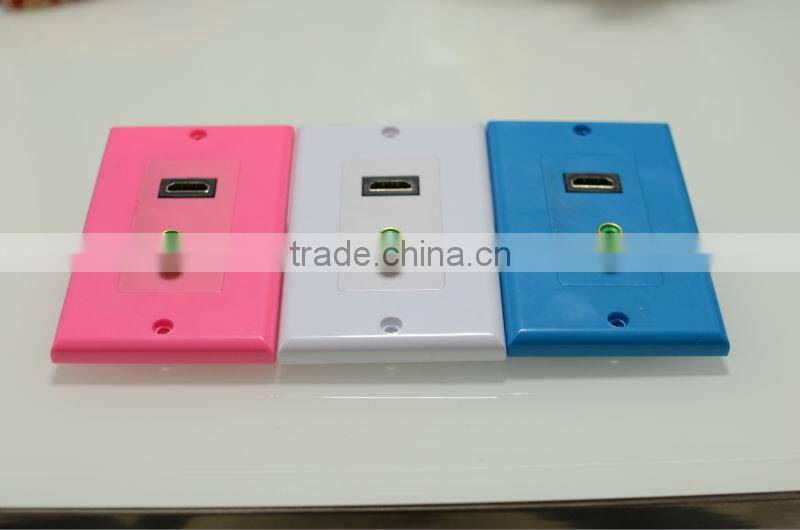 F connector electrical socket waterproof socket rca wall plates