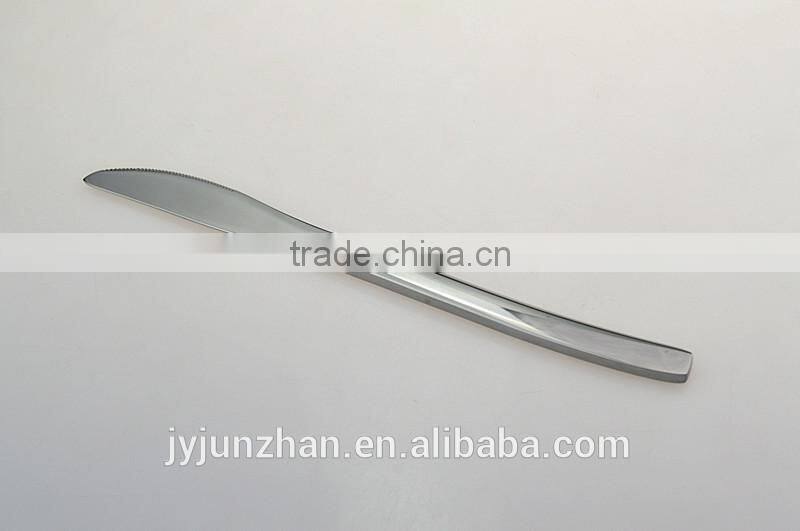 2015 new design stainless steel dinner knife
