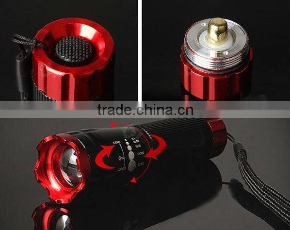 Cree Q5 focus adjustable bicycle light hot cycling accessories