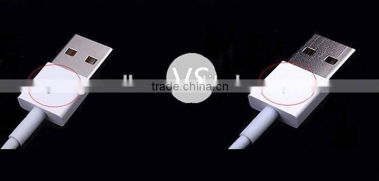 High quality 8pin USB cable types support latest ios9 data sync and charger cable for iphone 6